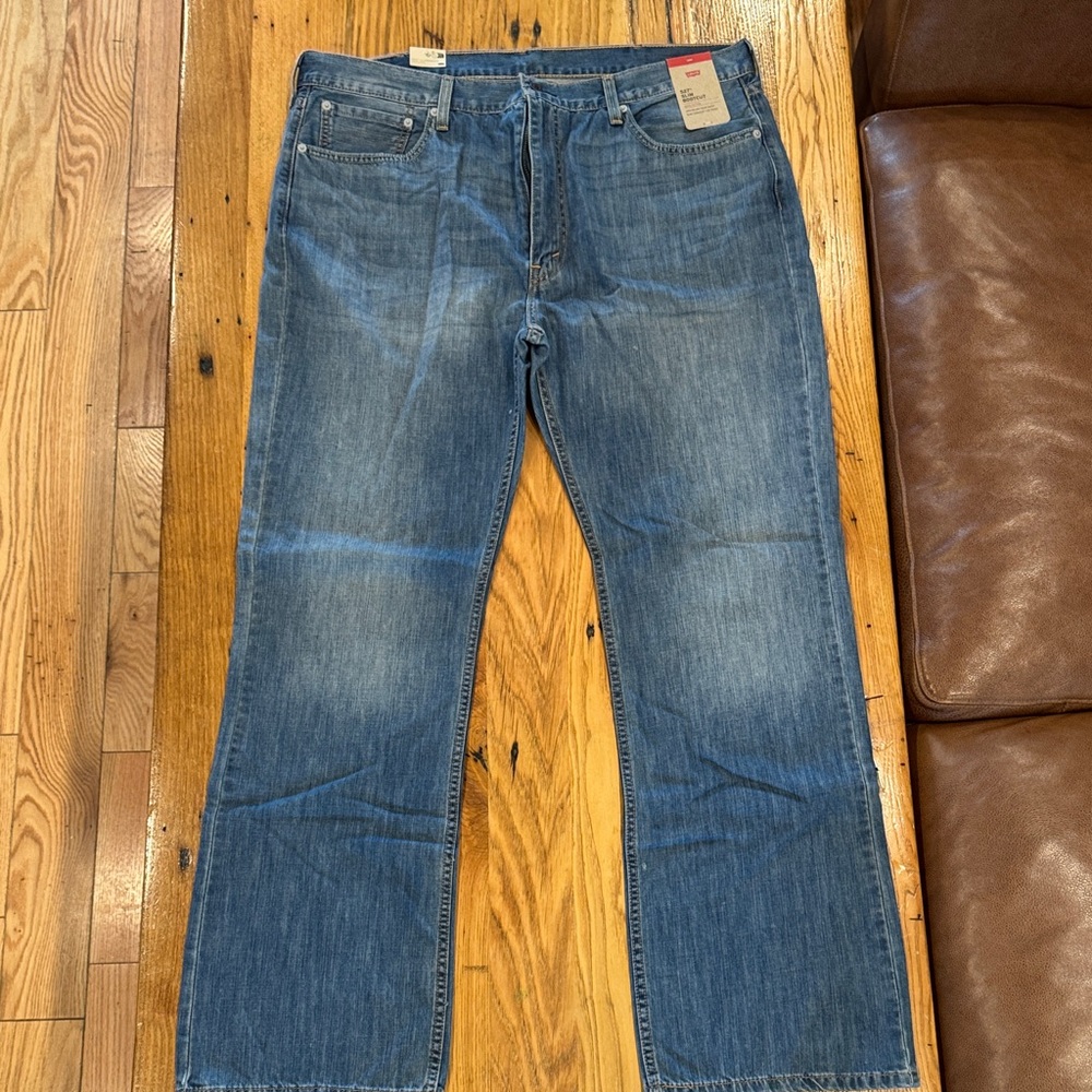Levi's 527 Slim Bootcut Fit Blue Jeans